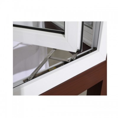 Roomeye waterproof insulated glass pvc casement windows for housing